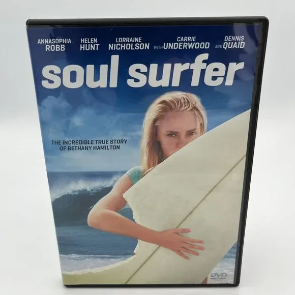Soul Surfer DVD AnnaSophia Robb Dennis Quaid Helen Hunt Shark Bite Girl  LNCond